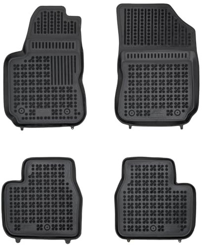 MOTOS Tapis de voiture en caoutchouc pour Citroen C4 Cactus 2014-2021 Améliorez votre confort de voyage avec le tapis antidérapant pour voiture - tapis de sol pour voiture tous temps, protection contr