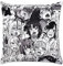 DigiTizerArt Manga Anime Throw Pillows Ecchi Otaku Hentai Waifu Ahegao Girl Manga Anime Throw Pillow, 45X45CM