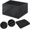 rngcpto Housse Table de Jardin 110x70, Housse Salon de Jardin 110x70x70cm Rectangulaire Imperméable Bache de Protection Exterieur Housse de Meuble Anti-UV Tissu Oxford(110x70x70cm)