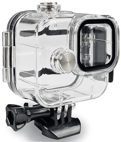 FitStill Custodia impermeabile per fotocamera DJI Osmo Action 3, 40 m, custodia protettiva subacquea kit di accessori subacquei