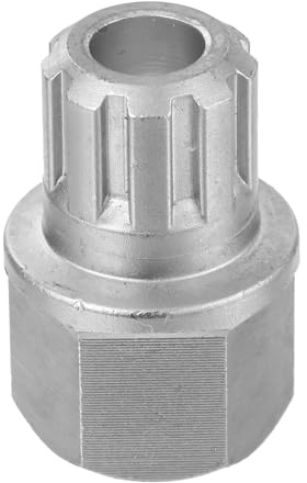 A ABSOPRO 54/9PT Anti-theft Wheel Lock Lugnut Removal Key for VW | for VW, for Audi, durable steel screw removal socket, Wheel Lock Lug Nut, Anti Theft Wheel Lock Nut, Silver Tone