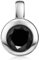 Materia Onyx Anhänger Silber 925 Damen schwarz KA-140-Onyx_ohne Kette