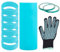 GORGECRAFT Silikonbänder Für Sublimationsbecher Hitzebeständige Handschuhe Transferband Silikonhüllen-Set Schrumpffolien Im Ofen Für 20 Unze Dünne Rohlinge Becher