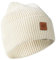 camel active Herren Beanie aus einem Baumwoll-Kaschmir-Mix Creme, Menswear-OS