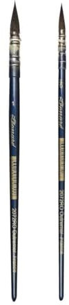 Pinceau Leonard Série 2072RO Lavis Outremer Imitation Petit Gris NO. 0/2. 1