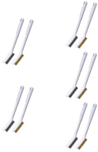 Beaupretty 10piezas Cepillo De Limpieza para Cocina Cepillo Alambre para Estufas y Hornos Eliminación De Grasa y Residuos y Grietas