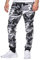 Men's Camouflage Joggers: Mens Sweatpants Loose Fit Men Camo Gym Joggers Multi-Pocket Running Trousers Combat Camouflage Work Pants Plus Size Camouflage Print Pants with Drawstring Men's Gym Pants
