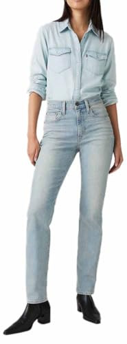 Levi's Damen 724 High Rise Straight Jeans