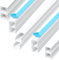 Romon Canaletas para Cables Adhesivos, Organizador De Cables, para Ocultar Cables De Alimentación, Cables De Altavoces O Cables De TV En El Hogar O La Oficina (10mm*10mm,10PCS 0,4 M)