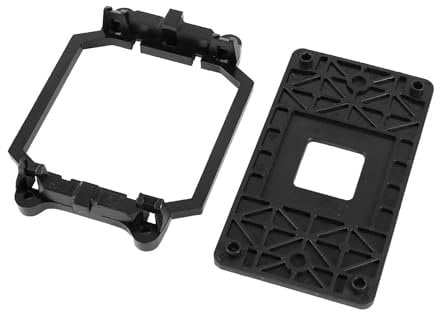 TUCKBOLD AMD Plastic CPU Fan Stand Bracket Base Black w Four Screws for AM2 AM3 Socket Automotive Parts