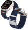 Bouixel Sportarmband kompatibel mit Apple Watch Armband 49mm 46mm 45mm 44mm 42mm, Stretchy Nylon Loop Band für iWatch Ultra Series 10 9 8 7 6 5 4 3 2 1 SE