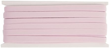 DHAIQC Gummiband Rosa 10mm, 18 Meter Gummibänder zum Nähen Gummilitze Elastisches Band für Hosengummi DIY DIY Handwerk Stoffe zum Nahen (Rosa, 10mm)