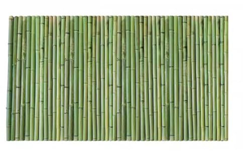 Panneau de clôture en bambou naturel et écologique pour balcon, terrasse, jardin, piscine (vert, 1,2 x 2 m)