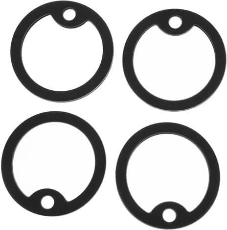 GREENADSCAPE Silikon Für Erkennungsmarken Strapazierfähig Rund Passend Für Erkennungsmarken