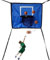 Trampolin -Basketball -Hoop mit 4 Seilen, 25,6x21.7 wiederverwendbares Trampolinspielzeug, leicht zu montieren Trampolinzubehör
