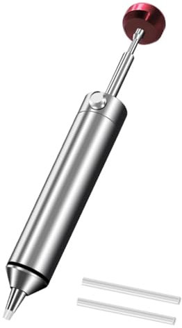 Solder Sucker Tool Desoldering Pump Solder Wick Pump with High Temperature Resistan-t Flexible Silicone Nozzle,High-Grade Aluminum Casing,Essential Accessories for The Professional Welders