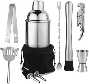 Set da 2 – 11 pezzi – 550 ml / set shaker per cocktail