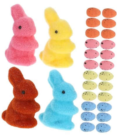 CIYODO 1 Set Easter Egg Bunny Set Spool Mini Stationery Cartoon Eraser Water Heater Thermostat Teapot Thermostats Mini Eggs Water Tank Accessories Sprinkle Head Drip Arrows Foam
