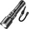 HOSONIC lampe torche led ultra puissante 3000 Lumen Rechargeable USB Lampes de poche tactiques zoomables 6 modes d'éclairage IPX4 étanche Indication du niveau de la batterie
