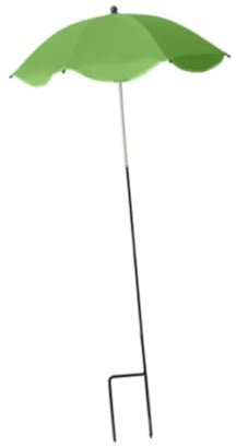 Milageto Pflanzenschirm large Plant Shade für Garten, Pflanzenschutzschirm 133 cm mit verstellbarem Winkel, UV-stabilisiert, Pflanzen Sonnenschirm Schirm für Outdoor Garten Hof Topfpflanzen, Grün