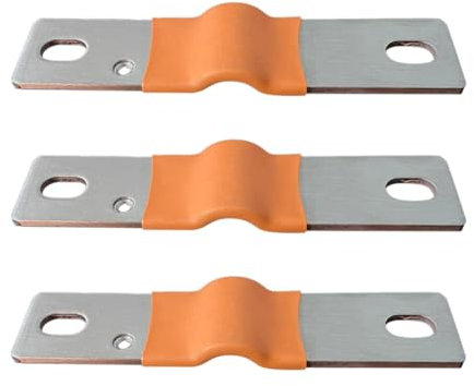 Ohulelks Lifepo4-Batterie Flexibler Kupferverbinder für 280Ah 320Ah Lifepo4-Batterieschutz 280Ah 320Ah Lifepo4-Batterieanschluss für 280Ah Lithiumbatterie.