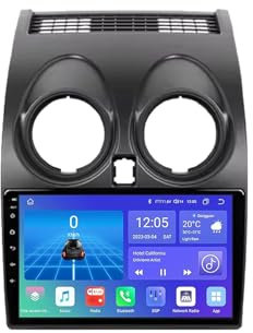 Android 13 2 DIN Radio 9 Pollice Schermo touch per auto per Nissan Qashqai 1 J10 2006-2013 con Telecamera Posteriore/Wireless Carplay/BT/FM/navigazione GPS Controllo al volante(2+64G)
