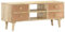 Snsowed TV-Schrank 110×30×45 cm Mango Massivholz, TV Lowboard, Fernsehschrank, Fernsehtisch, Fernseher Schrank, TV Sideboard, TV Board, TV Cabinet, TV Bank, TV Kommode
