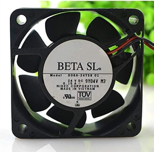 D06A-24TS8 01 24V 0.15A 6025 ultra-quiet cooling fan 60x60x25mm