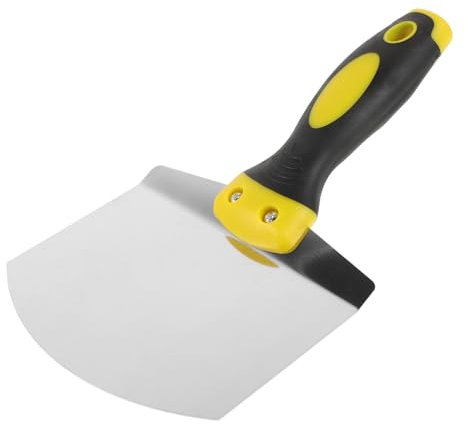 STOBOK Spachtel Gebogener Trockenbau Spachtel für Gips und Putz Ergonomisches Werkzeug für Präzises Glätten und Verarbeiten in Engen Räumen und Ecken für Heimwerker und Profis