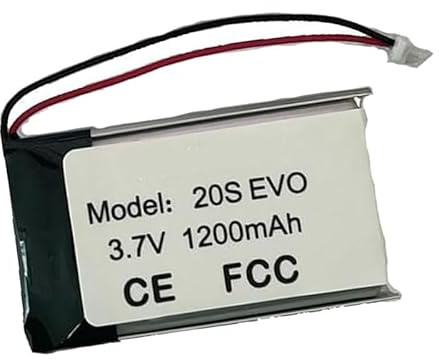 Backupower Ersat 20S EVO Akku Kompatibel mit 20S EVO 20SEVO 50S 30K 20S EVO 20S-EVO-01 3.7V 1200mAh/4.44 Wh