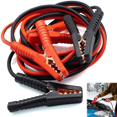GothicBride startkabel bil 6M överbryggningskabel aluminium koppar 3000 ampere