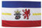 MFH Fahne 90x150 cm Deutsche Bundesländer (Mecklenburg-Vorpommern)