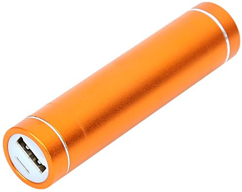 Platinet PMPB22O Power Bank für Smartphone und Tablet mit Micro-USB Kabel (2200mAh) orange