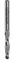 CMT ORANGE TOOLS 199.060.11 - HOHLKEHLFRÄSER MIT POSITIVEN SPIRALSCHNEIDEN HWM Z2 S=6 D=6X27X70 R=3 RE