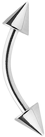 Piersando Banane Piercing Spikes Augenbraue Tragus Septum Helix Lippe Ohr Nase Intim Brust Bauch