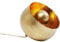Kare Design Bodenleuchte Apollo, Gold, Durchmesser 35cm, Bodenlampe, Stahl, 25x35x35 cm (H/B/T)