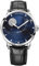 Agelocer Herren-Armbanduhr, blaue Mondphase, mechanisch, maskulin, modisch, Diamant-Zifferblatt, luxuriöse Armbanduhr, AAP: 6404A1, Mechanisch