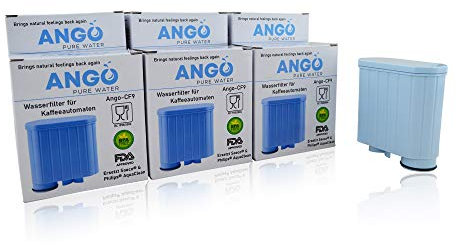 PureWater 6x Wasserfilter Ersatz für Saeco & Philips AquaClean, kompatibel mit Saeco Kaffeemaschinen, 1 Stück