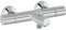 Jacob Delafon mitigeur thermostatique bain douche mural Simone Chrome
