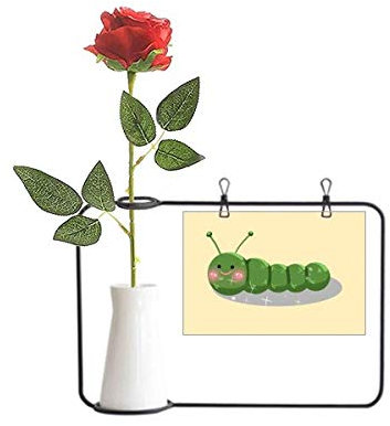 OFFbb-USA Fluffy Bugs Brawny Meaty Mignon Lovely Künstliche Rose Blume Hängende Vasen Dekoration Flasche