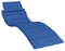 vidaXL Sonnenliege Auflage, Liegenauflage Outdoor, Polster Auflage für Gartenliege Liegestuhl, Polsterauflage, Königsblau 186x58x4cm Oxford-Gewebe