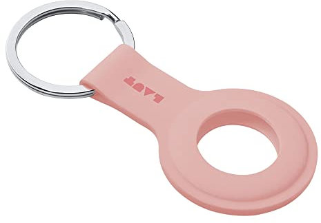 Laut HUEX Tag für Apple AirTag pink, 4895206923101, Schwarzes Logo