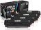 Mipuu 4 XXL Toner kompatibel mit HP W2030X W2031X W2032X W2033 X 415 mit Chip für Color Laserjet Enterprise M480F M455 M480 Pro M479DW