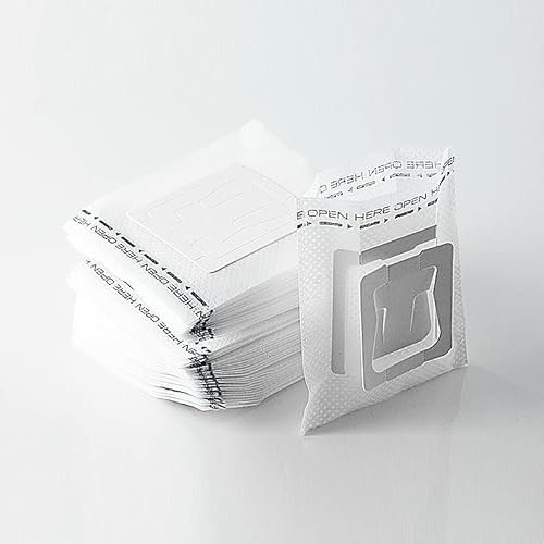 NEOUZA Bolsa de papel de filtro para café para colgar en el oído, 50 unidades, perfecta para viajes, camping, hogar, oficina (50 unidades)