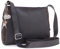 Catwalk Collection Handbags - Damen Umhängetasche Mittelgroß - Crossbody Bag - Leder und Wildleder - Verstellbarer Schultergurt - CHARLOTTE - Braun