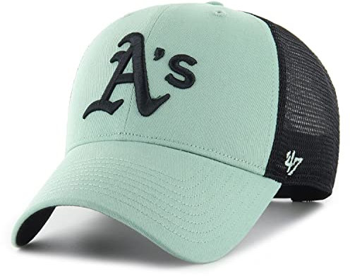 '47 Brand Mesh Trucker Cap - BALLPARL Oakland Athletics Mint