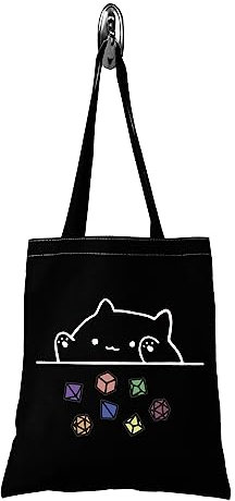 FOTAP Dungeon Master Dungeon Master Tasche zum Werfen von Würfeln, mit Reißverschluss, Gamer-Würfeltasche, weiß, Dragons Card TOTE-UK