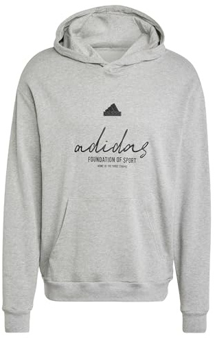 adidas Herren Brand Love French Terry Hoodie Kapuzensweat (1er Pack)