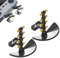 EUGOOCX Fernbedienung Antenne Range Extender für RC 2 / PRO, Yagi Signal Booster Enhancer kompatibel mit Mini 4 Pro/Air 3/Mavic 3 Pro Drohne
