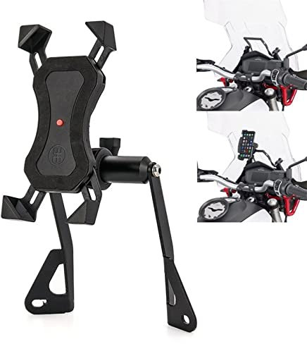 Staffa Di Navigazione, Porta cellulare moto, for Moto Guzzi, V85 TT 2019-2020(Size:C)
